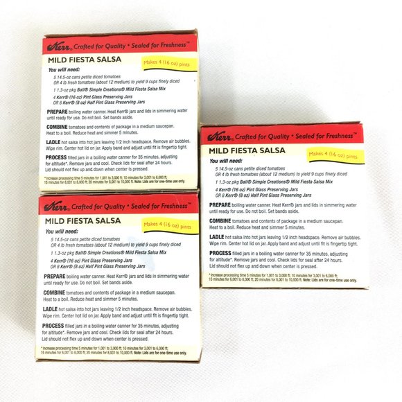 Kerr Regular Mouth Lids 3 Pkg of 12  (36) NWT - Picture 5 of 8